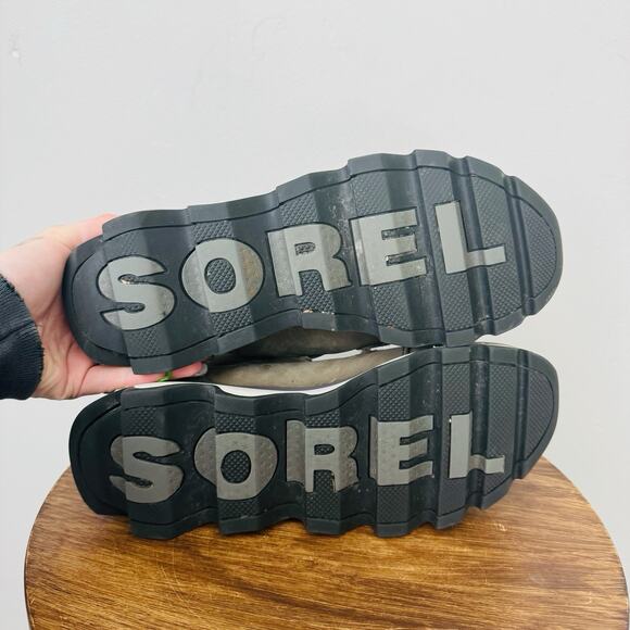 Sorel Kintetic Impact Caribou Brown Leather Waterproof Boot Women’s Size 7.5 - Picture 8 of 10